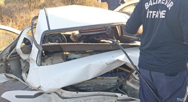 Savaştepe'de trafik kazası: 1 ölü 4 yaralı