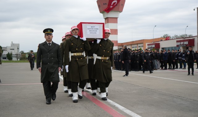 Şehit Kander Babür'ün naaşı memleketine gönderildi