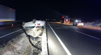 Sivas'ta trafik kazası: 2 ölü, 1 yaralı