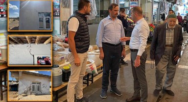 Siverek’te Kaymakam Aydemir’den vatandaşlara geçmiş olsun ziyareti