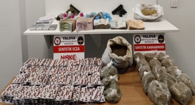 Yalova’da uyuşturucu operasyonu: 18 tutuklanma