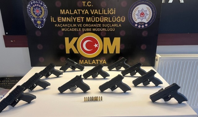 Yasa dışı silah ticareti operasyonu! Çok sayıda tutuklama