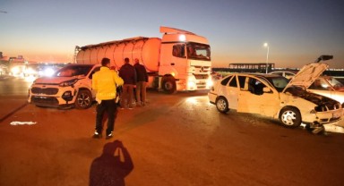 Aksaray'da otomobil ile cip çarpıştı: 1 yaralı
