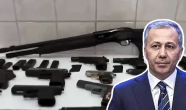 Bakan Yerlikaya duyurdu! 81 ilde silah kaçakçılarına operasyon