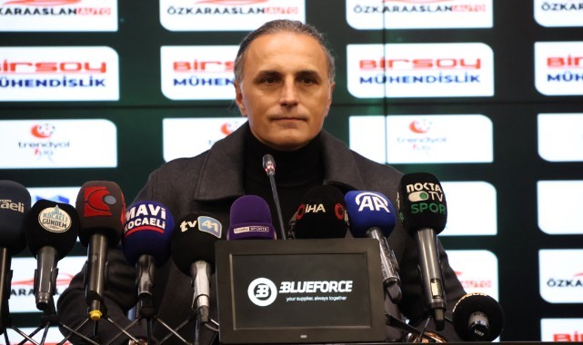 Bandırmaspor Teknik Direktörü Gürsel: Galibiyetle ayrılmak bizi sevindirirdi