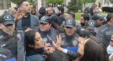 Batman’da DEM Partililer belediyeye girmek istedi: 2 gözaltı