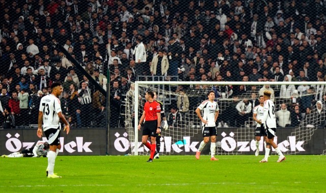 Beşiktaş'ın galibiyet özlemi 4 maça çıktı