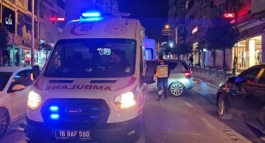 Bursa'da 2 motosiklet çarpıştı: 2 yaralı