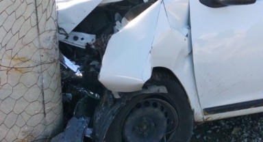 Çüngüş’te trafik kazası: 1 yaralı