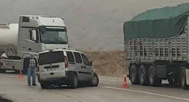 Erzurum'da trafik kazası: 1 yaralı