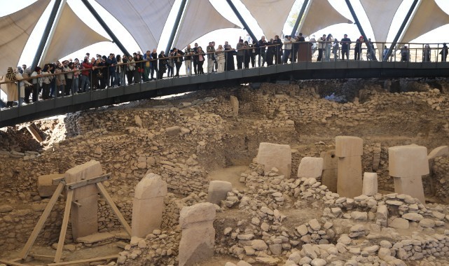 Göbeklitepe günlük ziyaretçi sayısı ile rekor kırmaya yakın