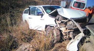 Hisarcık’ta trafik kazası: 1 yaralı