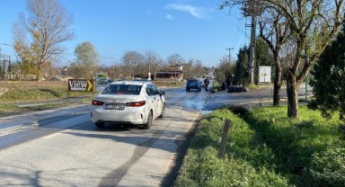 Kamyonet ile motosiklet çarpıştı: 1 ölü, 1 ağır yaralı
