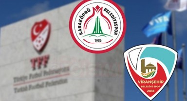 Karaköprü ve Viranşehir ekipleri  PFDK’ya sevk edildi! Ceza gelebilir