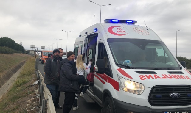 Karayolunda trafik kazası: 2 yaralı