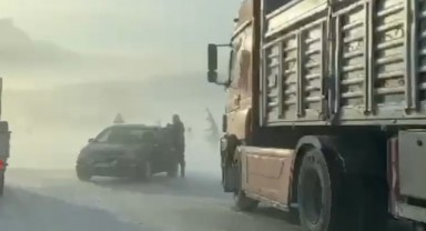 Karayolunda zincirleme kaza: 10 yaralı