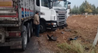 Malatya’da iki tır çarpıştı: 1 ağır yaralı