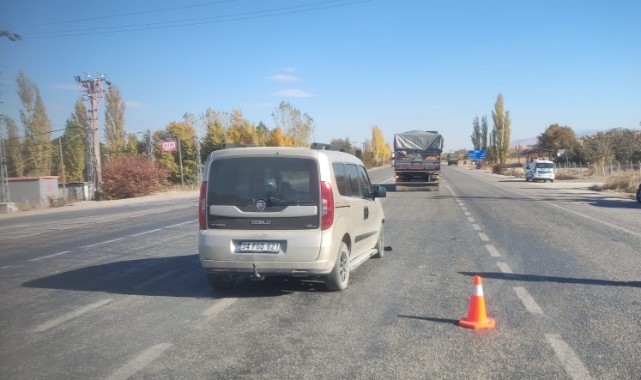 Malatya'da tır ile hafif ticari araç çarpıştı: 1 yaralı
