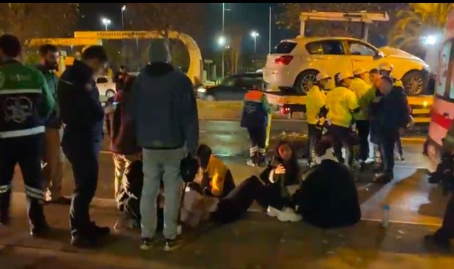 Maltepe’de trafik kazası: 4 yaralı