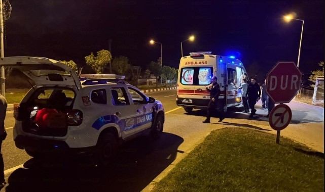 Otomobil motorlu bisiklete arkada çarptı: 1 yaralı