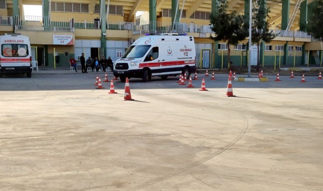 Şanlıurfa’da ‘Ambulans Sürüş Güvenliği Eğitimi’ verildi