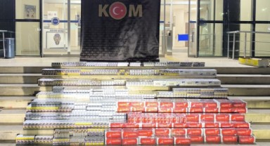 Şanlıurfa'da gümrük kaçağı sigara ele geçirildi! Değeri çok yüksek
