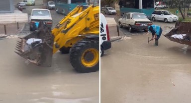 Şanlıurfa'da sağanak yağış etkisini gösterdi