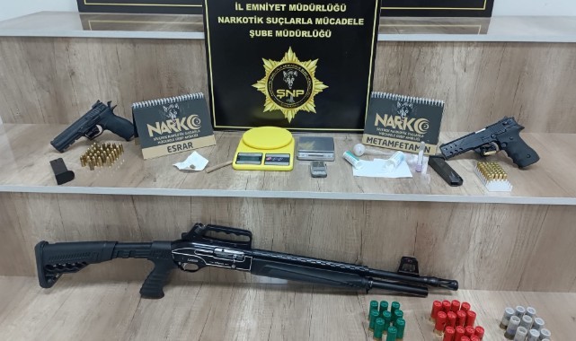 Şanlıurfa'da uyuşturucu operasyonunda 4 zanlı yakalandı