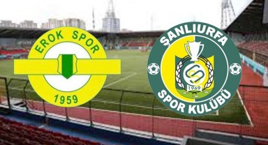 Şanlıurfaspor'un maçı sona erdi!
