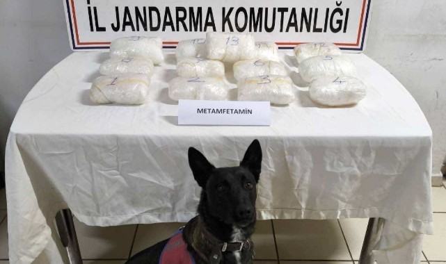 Tırın dorsesinde metamfetamin ele geçirildi