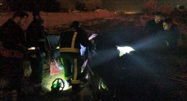 Van'da otomobil takla attı: 1 yaralı
