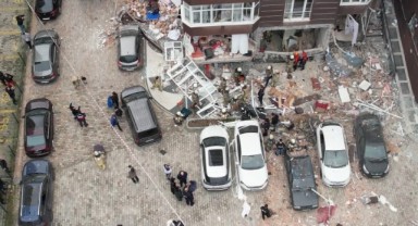 14 katlı binada doğalgaz patlaması: 1 ölü, 3 yaralı