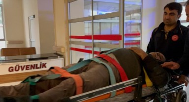 Adıyaman'da asansör boşluğuna düşen işçi yaralandı