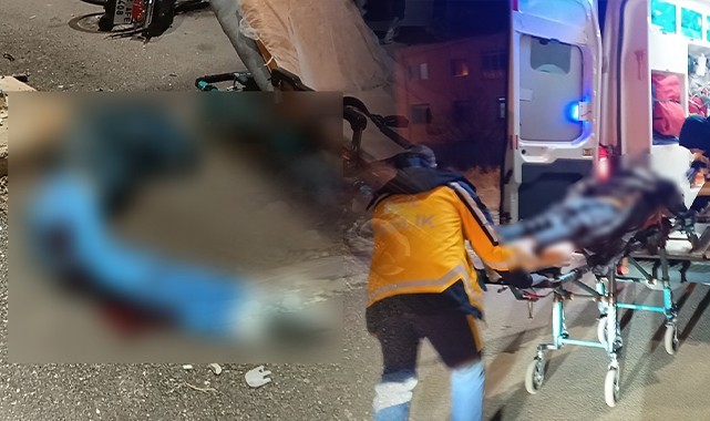 Adıyaman'da direğe çarpan motosiklet sürücüsü ağır yaralandı