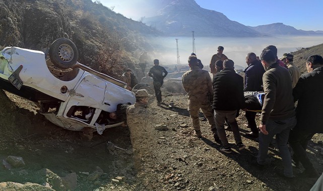 Batman’da otomobil şarampole uçtu: 1 ölü, 6 yaralı