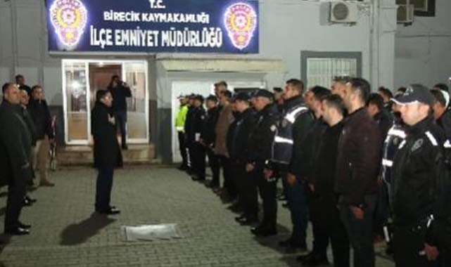 Birecik’te Huzur-63 Uygulaması: Uyuşturucu, silah ve kaçak telefon ele geçirildi
