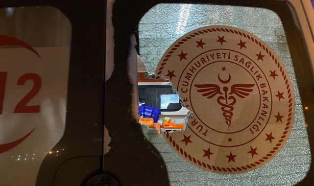 Diyarbakır'da bir şahıs 74 kez ambulansa saldırdı