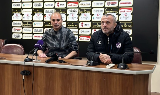 Erkan Sözeri: Şanlıurfaspor maçı duygusal açıdan önemli bir maçtı