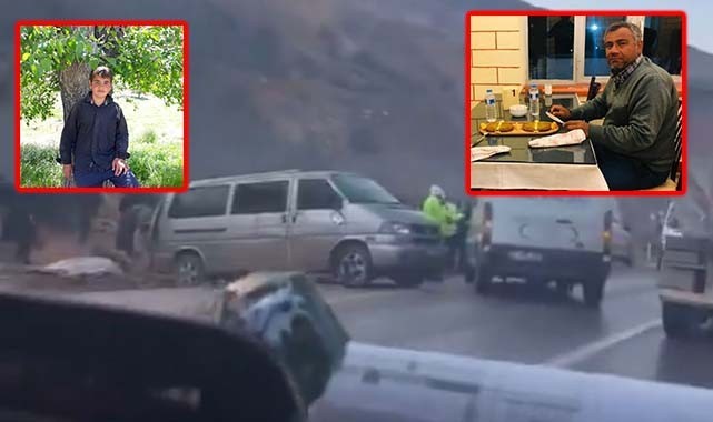 Gaziantep'te aynı yolda iki acı! Baba-oğul aynı kaderi yaşadı