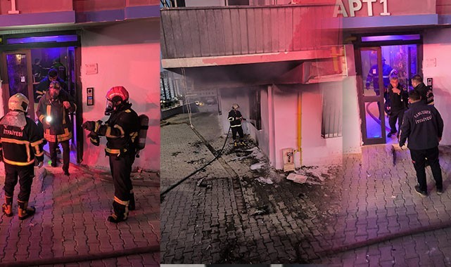 Karaköprü'de mesken yangını! Vatandaşlar tahliye edildi