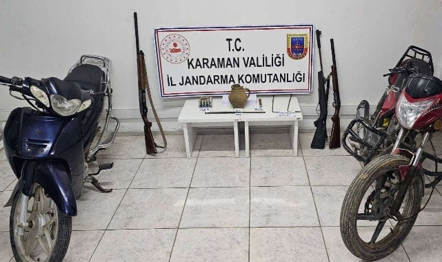 Karaman'da Jandarma ekipleri aranan 8 kişiyi tutukladı