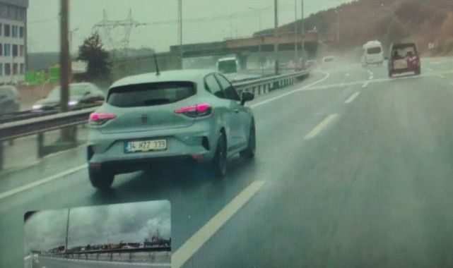 Kazaya sebep olan sürücü, yoluna devam etti