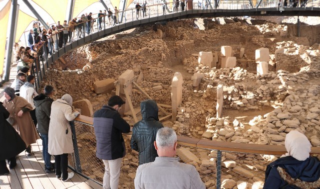 Kış aylarında turistlerin vazgeçilmez uğrak noktası Göbeklitepe oldu