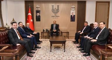 MHP heyetinden Vali Şıldak'a ziyaret!