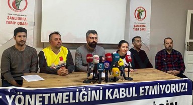 Şanlıurfa'da Aile Hekimleri ses yükseltti!