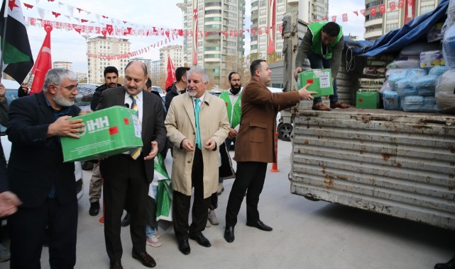 Şanlıurfa'dan Suriye'ye uzanan yardım eli