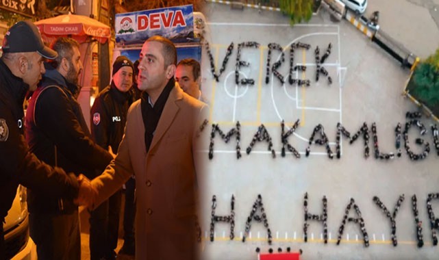 Siverek'te silah sıkmaya hayır kampanyasına büyük destek