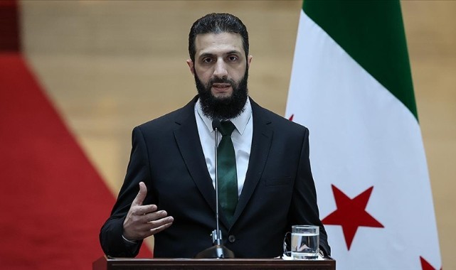Suriye'deki yeni yönetimin lideri Şara'dan PKK/YPG açıklaması