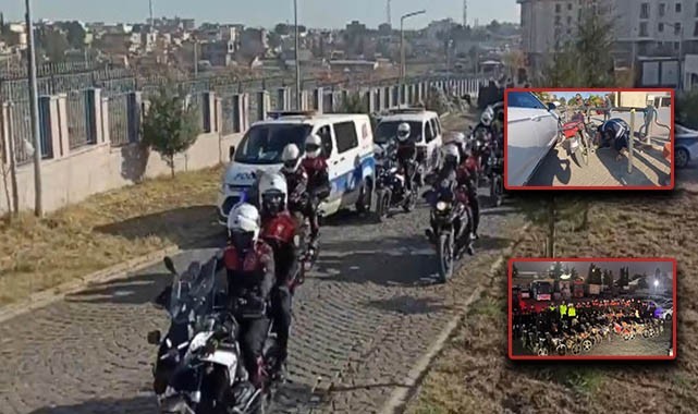 Viranşehir ablukaya alındı: Motosikletlere ceza yağdı