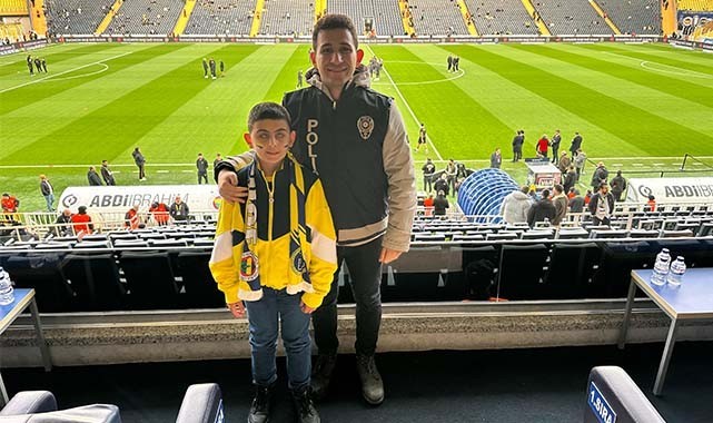 Ali Koç'a seslenen Urfalı engelli çocuğun hayali gerçekleşti